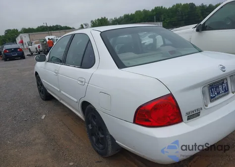 2004 Nissan Sentra 1.8S from USA, damaged, VIN 3N1CB51D34L488894